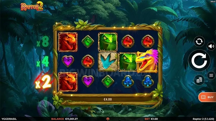 Person playing online slots on a phone